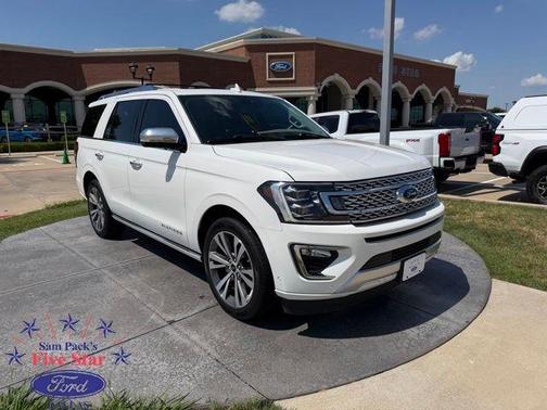 White Metallic 2021 Ford Expedition Platinum