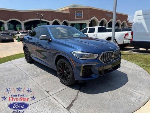 Blue Metallic 2022 BMW X6 M50i