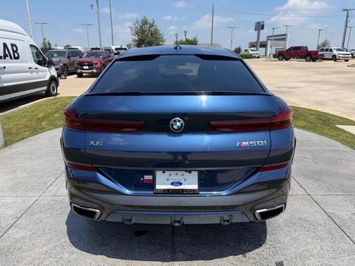 Blue Metallic 2022 BMW X6 M50i