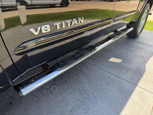 Magnetic Black 2015 Nissan Titan SL