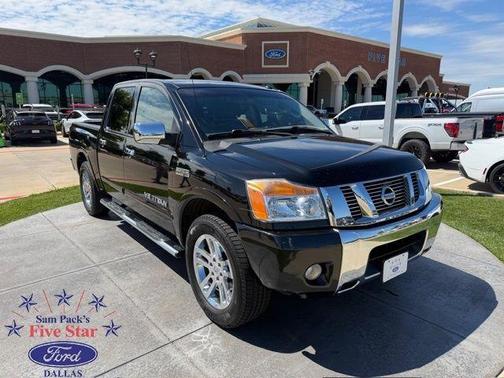 Magnetic Black 2015 Nissan Titan SL