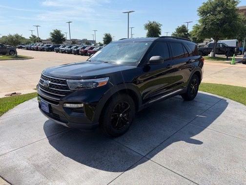 Black Metallic 2021 Ford Explorer XLT