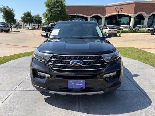 Black Metallic 2021 Ford Explorer XLT