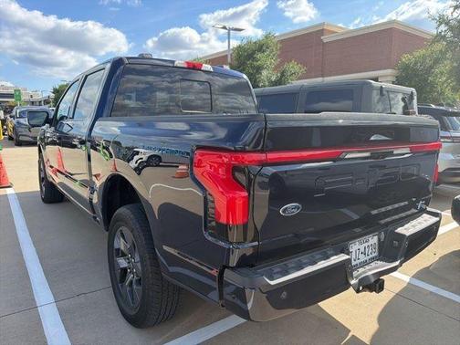 Antimatter Blue Metallic 2023 Ford F-150 Lightning LARIAT