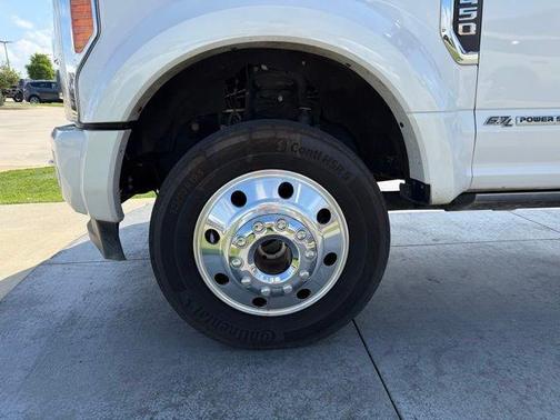 White Platinum Clearcoat Metallic 2019 Ford F-450 Platinum