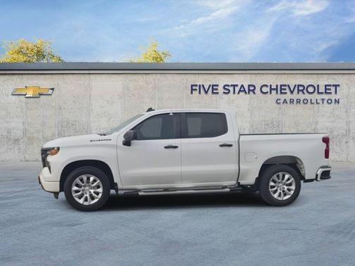 Summit White 2024 Chevrolet Silverado 1500 Custom