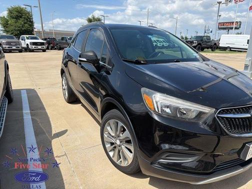 Ebony Twilight Metallic 2018 Buick Encore Preferred