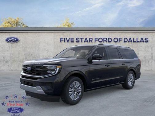 Agate Black Metallic 2026 Ford Expedition Max Platinum
