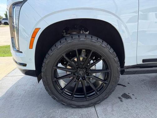 Vibrant White 2026 Cadillac Escalade Platinum Sport