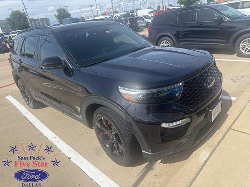 Agate Black Metallic 2023 Ford Explorer ST