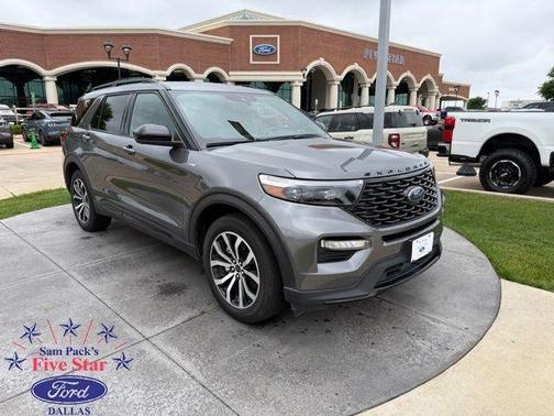 Gray Metallic 2022 Ford Explorer ST-Line