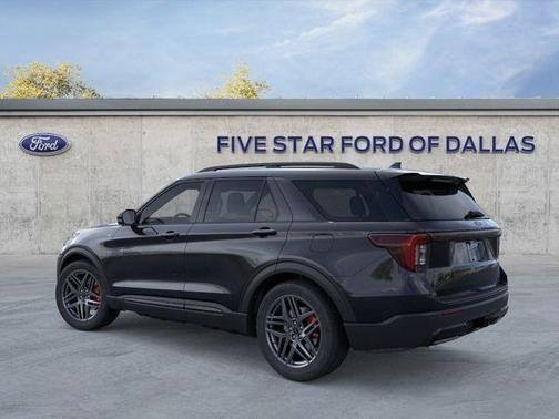 Black Metallic 2026 Ford Explorer ST-Line