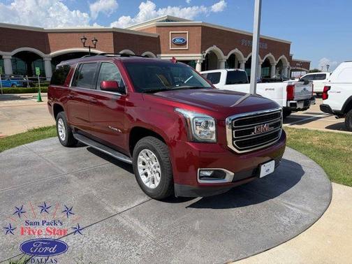 Crimson Red Tintcoat 2019 GMC Yukon XL SLT