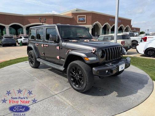 Granite Crystal Clearcoat Metallic 2021 Jeep Wrangler Unlimited Sahara Altitude
