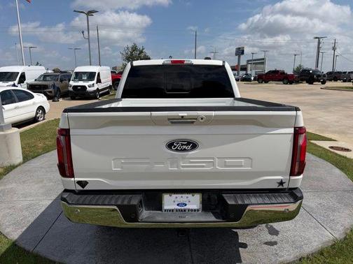 Star White 2024 Ford F-150 Lariat