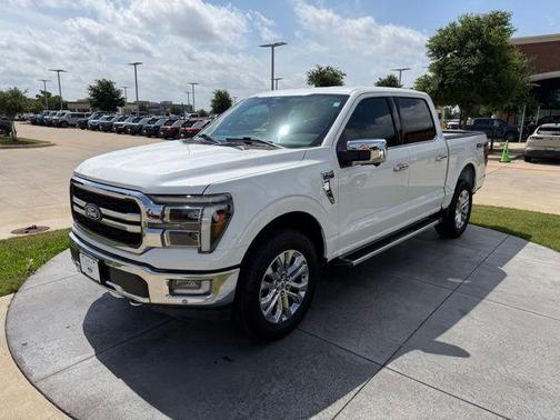 Star White 2024 Ford F-150 Lariat