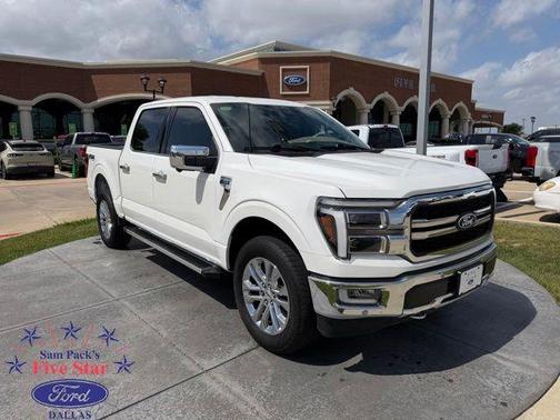 Star White 2024 Ford F-150 Lariat