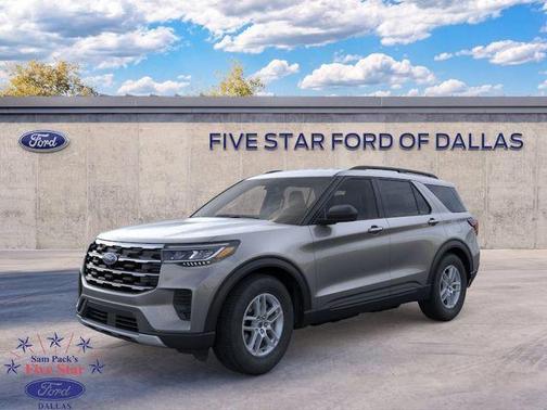 Gray Metallic 2026 Ford Explorer Active