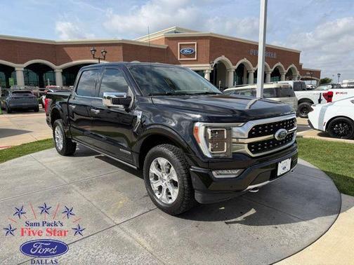 Black 2021 Ford F-150 Platinum