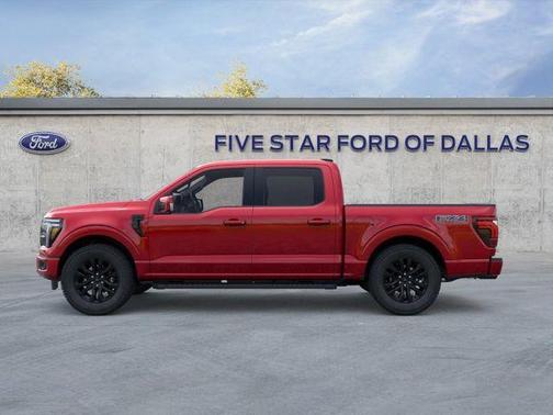 Ruby Red Metallic 2026 Ford F-150 Lariat