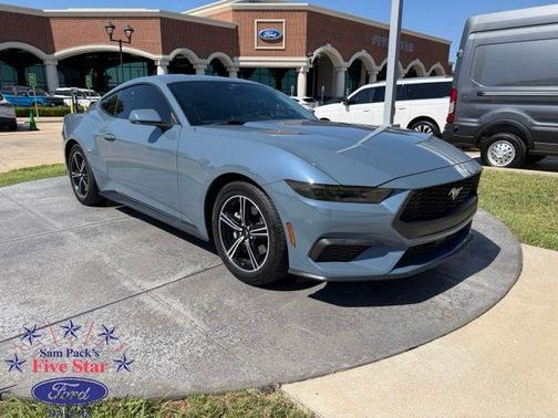 Vapor Blue 2025 Ford Mustang EcoBoost