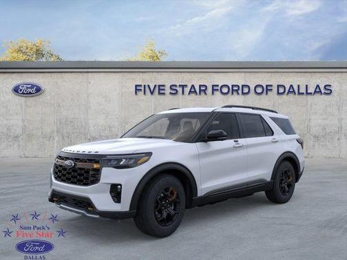 Space White Metallic 2026 Ford Explorer Tremor
