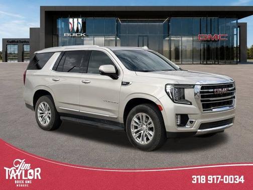 Pearl Beige Metallic 2021 GMC Yukon SLT