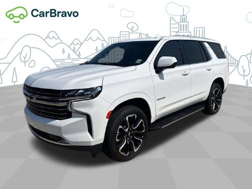 Summit White 2023 Chevrolet Tahoe LT