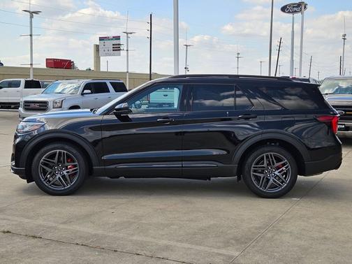 AGATE BLACK METALLIC 2025 Ford Explorer ST