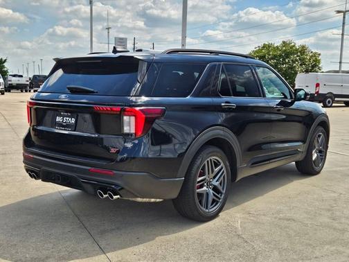 AGATE BLACK METALLIC 2025 Ford Explorer ST
