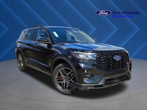 AGATE BLACK METALLIC 2025 Ford Explorer ST