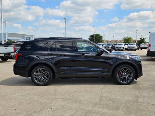 AGATE BLACK METALLIC 2025 Ford Explorer ST