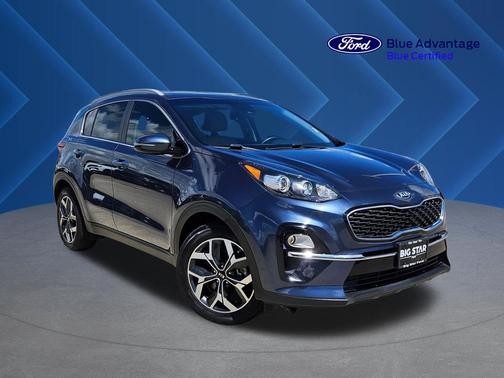 Pacific Blue 2021 Kia Sportage EX