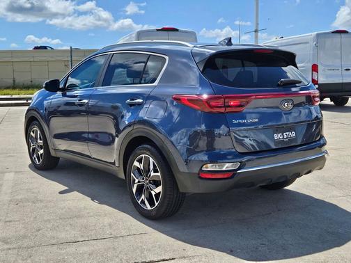 Pacific Blue 2021 Kia Sportage EX