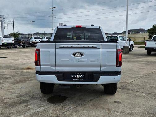 White Metallic 2025 Ford F-150 Platinum