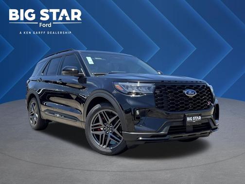 Agate Black Metallic 2026 Ford Explorer ST