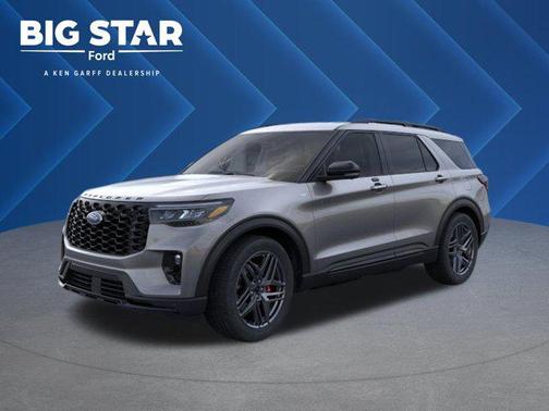 Carbonized Gray Metallic 2026 Ford Explorer ST-Line