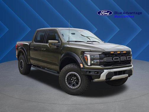 Green 2025 Ford F-150 Raptor