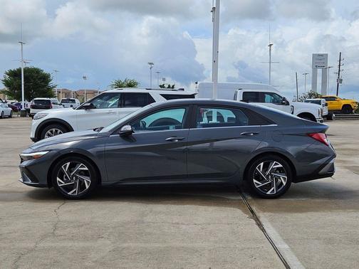 Gray 2024 Hyundai ELANTRA LIMITED