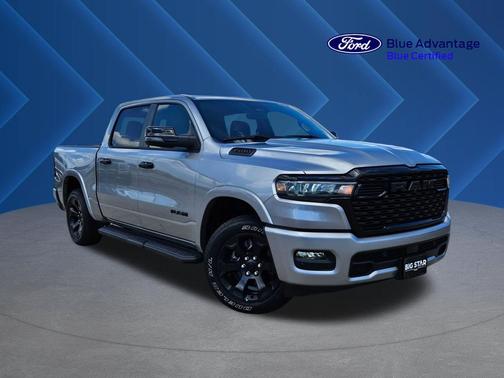 Billet Silver Metallic Clearcoat 2025 RAM 1500 Big Horn/Lone Star