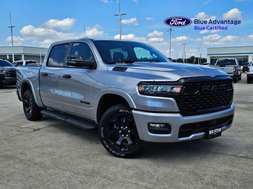 Billet Silver Metallic Clearcoat 2025 RAM 1500 Big Horn/Lone Star