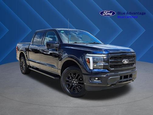 Blue Metallic 2025 Ford F-150 Lariat