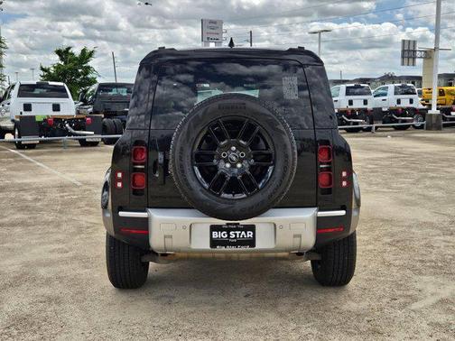 Black 2025 Land Rover Defender S