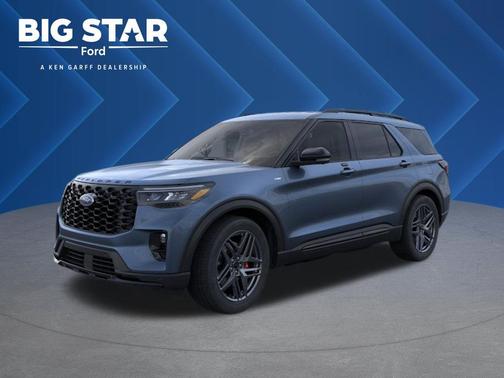 Vapor Blue Metallic 2026 Ford Explorer ST-Line