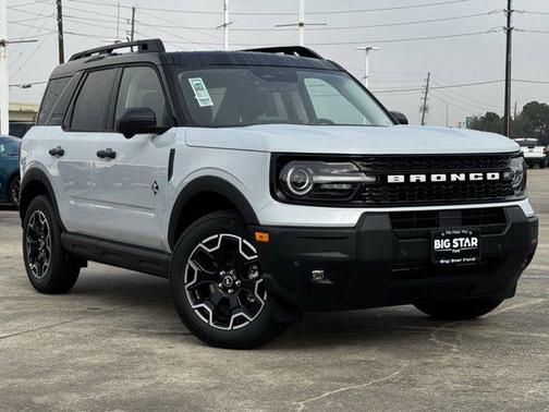 Space White Metallic 2026 Ford Bronco Sport Outer Banks