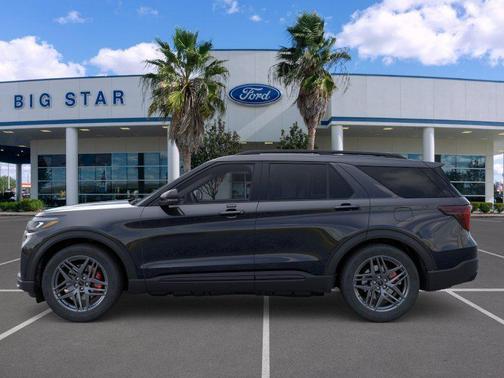 Agate Black Metallic 2026 Ford Explorer ST