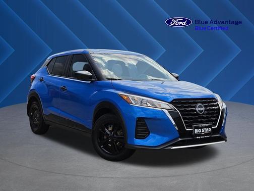 Electric Blue Metallic 2024 Nissan Kicks S