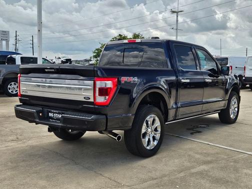 Blue Metallic 2023 Ford F-150 Platinum