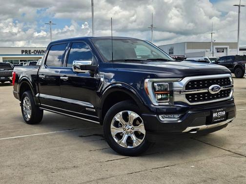 Blue Metallic 2023 Ford F-150 Platinum