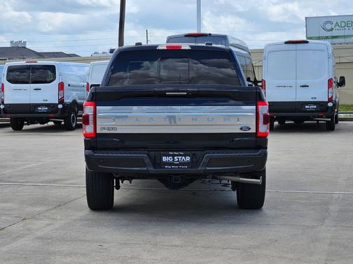 Blue Metallic 2023 Ford F-150 Platinum